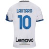 Officiële Voetbalshirt Inter Milan Lautaro Martinez 10 Uit 2021-22 - Heren